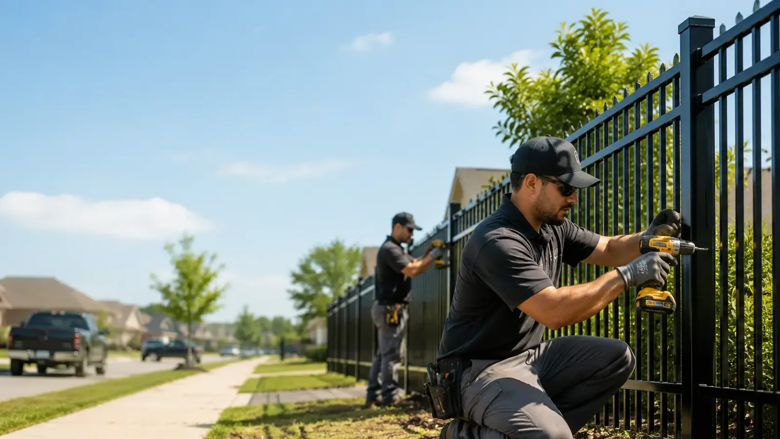Metal Fence Installation in Damascus, MD